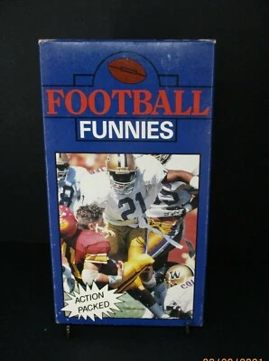 Football Funnies Action Packed (VHS 1987) Professional & College Football - Image 1 of 3