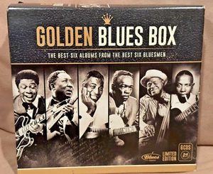 Golden Blues Box limitierte Auflage. 6 CD Set: B. B., Wolf, Schlamm, Haken, Dixon mehr - Bild 1 von 3