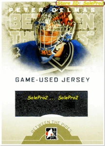 ITG BTP BETWEEN THE PIPES 2008 PETER DELMAS RC HARDWARE ROOKIE GAME JERSEY /90 - Bild 1 von 2