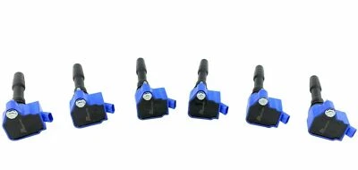 6 Pack Hi Output Ignition Coils for 2020+ Supra GR MKV A90 MK5 3.0L I6 B58 Turbo - Image 1 of 2