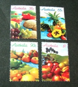 Australia Stamp Scott3 1015-1018 Fruits 1987 MNH H211 - Picture 1 of 1