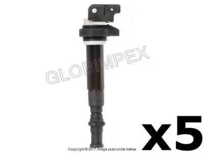 BMW M5 M6 (2006-2010) Ignition Coil with Spark Plug Connector 5 DELPHI +Warranty - Image 1 of 4