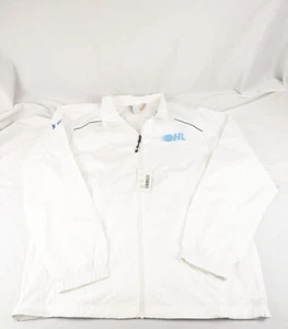 NWT Core 365 Men’s OHL Ontario Hockey League Windbreaker Jacket White Size Large - Bild 1 von 12