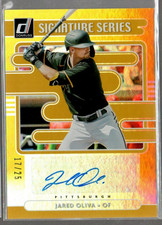 2021 Donruss Signature Series Gold #31 Jared Oliva /25