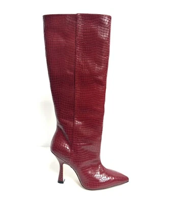 Stuart Weitzman Womens Parton Knee High Boot Red 6 M - Image 1 of 4