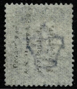 1858 2d azul A S HENRY & Co impresión SG47 PP141 Pl 13 GB gato escaso. £475.00 - Imagen 1 de 2