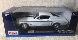 Maisto 1968 Ford Mustang GT Cobra Jet Classic 1:18 2020 Special Edition #31167 - Picture 1 of 6
