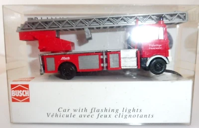HO - BUSCH CAMION DE POMPIER HO 5608 NEUF DANS SA BOITE D'ORIGINE 1997 - Photo 1/4