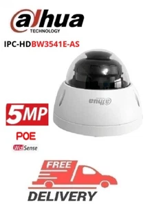 DH-IPC-HDBW3541E-AS 5MP Lite AI IR Festbrennweite Dome Netzwerkkamera, Einbruch - Bild 1 von 1