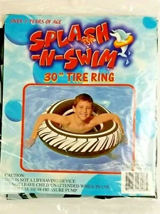 Splash -N-Swim Inflatable Tire Swim Ring (30 in.) - Picture 1 of 5