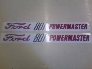 Ford 801 Hood Decals - Picture 1 of 1