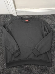 Slazenger Fleece Crew Mens Sweater - Charcoal Marl, Size XL - Picture 1 of 9
