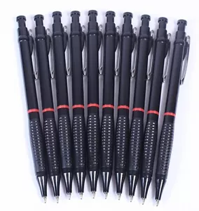 10 x Rotring Speedy Click Action Ballpoint Pens Medium Blue Jumbo Refills - Picture 1 of 2