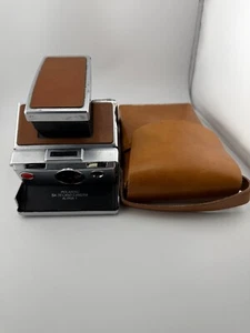 Vintage 1970s Polaroid SX-70 Land Camera Alpha 1 tested & working w/case & Film - Bild 1 von 14