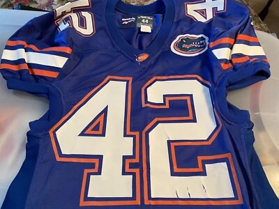 Florida Gators Jevon Kearse Промо Джерси Reebok Синий Университетский выпуск? винтажный - Изображение 1 из 4