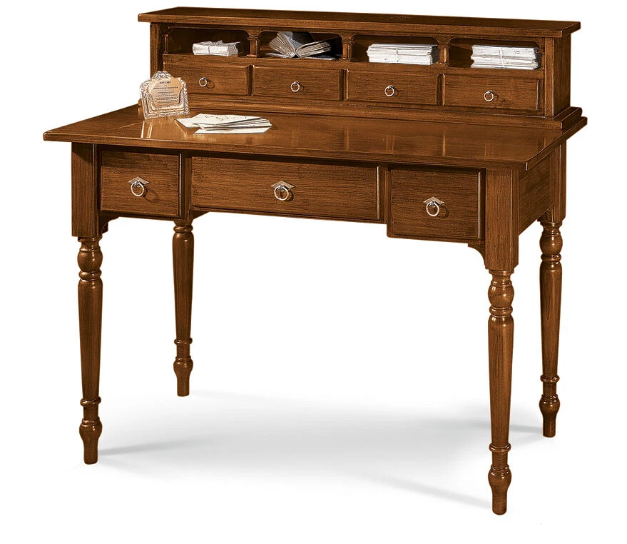 SCHREIBTISCH SCHREIBTISCH NUSSBAUMFARBEN - Bild 1 von 1