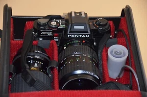 PENTAX Program A - Spiegelrefelx Kamera - analoge Kamera - Objektive - Bastler - Bild 1 von 14