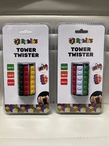 X2 Rubik’s Cube Tower Twister Puzzle Genuine Brain Teaser Game Fidget SEN X2 - Picture 1 of 4