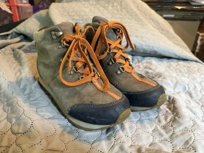 Invierno L.L. BEAN NIÑOS ZAPATOS BOTAS SENDERISMO NIEVE TEK 2.5 Gris Óxido Naranja Talla 6 Foto 1 de 4