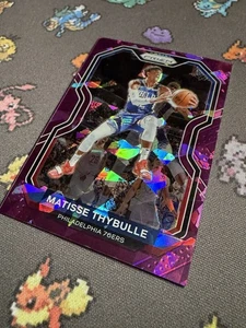 Matisse Thybulle Purple Cracked Ice 2020-21 Panini Prizm Basketball NBA /175 - Picture 1 of 4