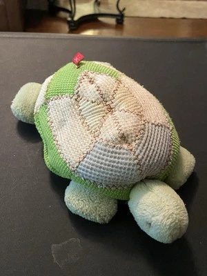 Baby Girl Boy Vintage Carters John Lennon Squeaky Turtle Plush Animal - Image 1 of 4