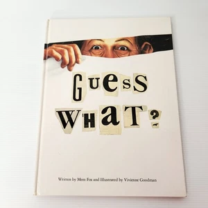 Guess What? by Mem Fox & Vivienne Goodman 1st Edition 1988 Hardcover Rare Scarce - Picture 1 of 13