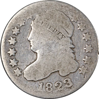 Монета номиналом 10 центов 1823/2 - Изображение 1 из 2