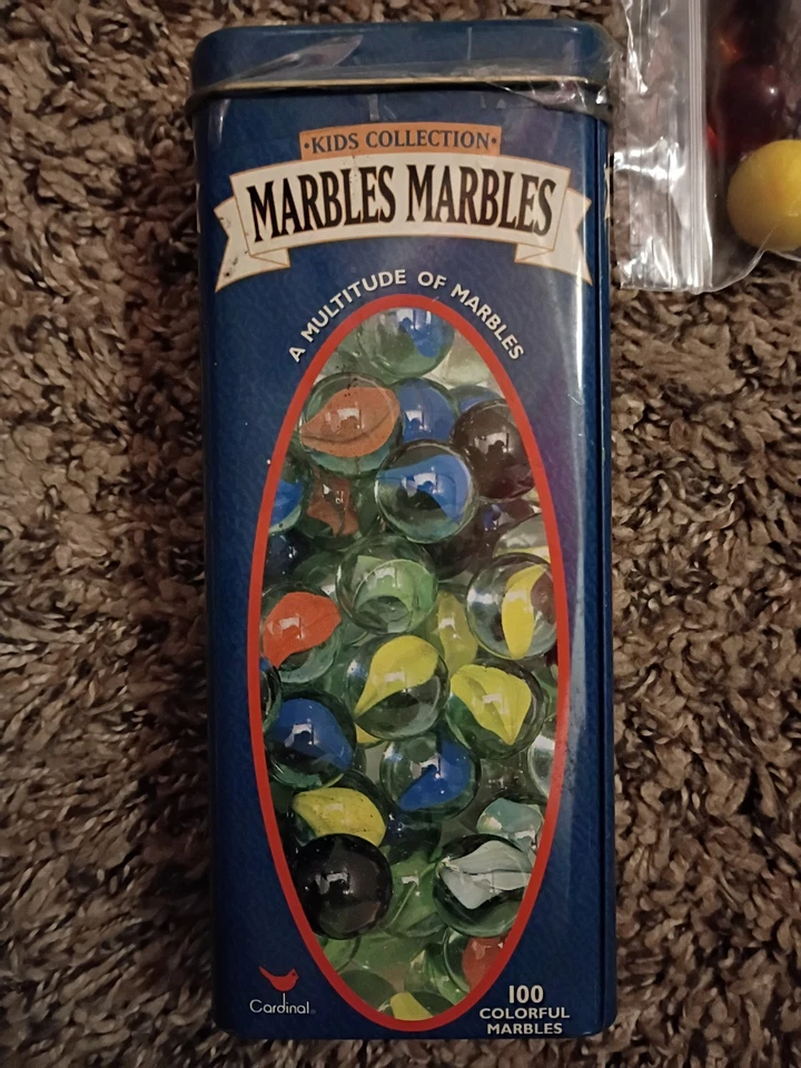 Colección Cardinal Kids Canicas 100 Canicas de Colores en Estaño 2001 Edades 6+ Foto 1 de 1