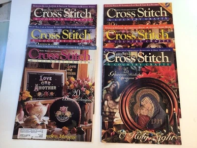 Cross Stitch and Country Crafts All 6 Issues From 1994 - Image 1 of 4
