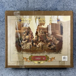 Belén Grandeur Noel 1999 Edición Coleccionista 9 Piezas Porcelana Vintage - Imagen 1 de 24