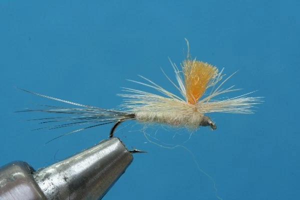 Fliegentom Trockenfliege - 3 Stück helle orangebeige Parachute - Bild 1 von 1