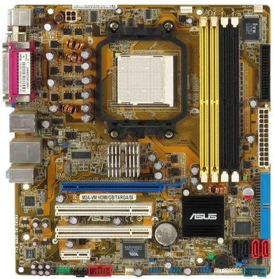 ASUS M2A-VM HDMI / GB / Targa / Si S.AM2 DDR2 Pcie PCI Matx - Image 1 of 2