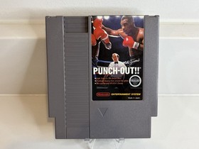 Mike Tyson's Punch-Out - 1987 NES Nintendo Game - Cart Only - TESTED!