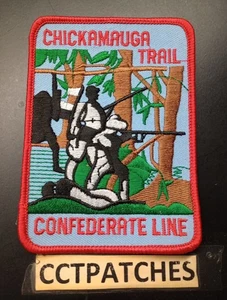 PARCHE EXPLORADOR BSA CHICKAMAUGA TRAIL LÍNEA CONFEDERADA NIÑOS - Imagen 1 de 2