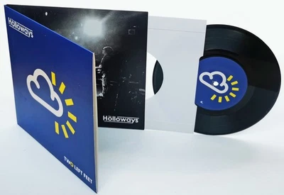 HOLLOWAYS 7" Two Left Feet 2006 Original VINYL - FULLY SIGNED Mint & UNPLAYED - Image 1 of 4