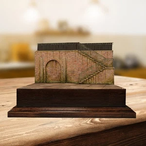 1/35 Handmade Wooden Building Model Kits Ruins House Diorama Scene Unpainted6m - Picture 1 of 16