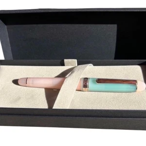 Hachimonjiya Original 14K Füllfederhalter Cosmos F Feder Roségold NEU - Bild 1 von 3