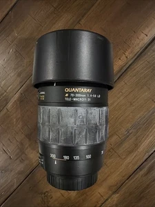 Quantaray AF 70-300mm f4-5.6 LD Tele-Macro Lens for Canon - Picture 1 of 1