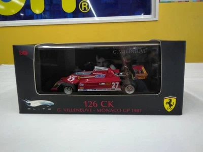 Auto in miniatura Mattel Ferrari 126CK scala 1/43 - Immagine 1 di 4