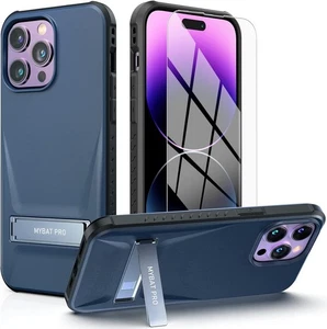 MyBat Pro Beyonder Series für iPhone 14 Pro Hülle mit Ständer und Tempered Gla - Bild 1 von 8