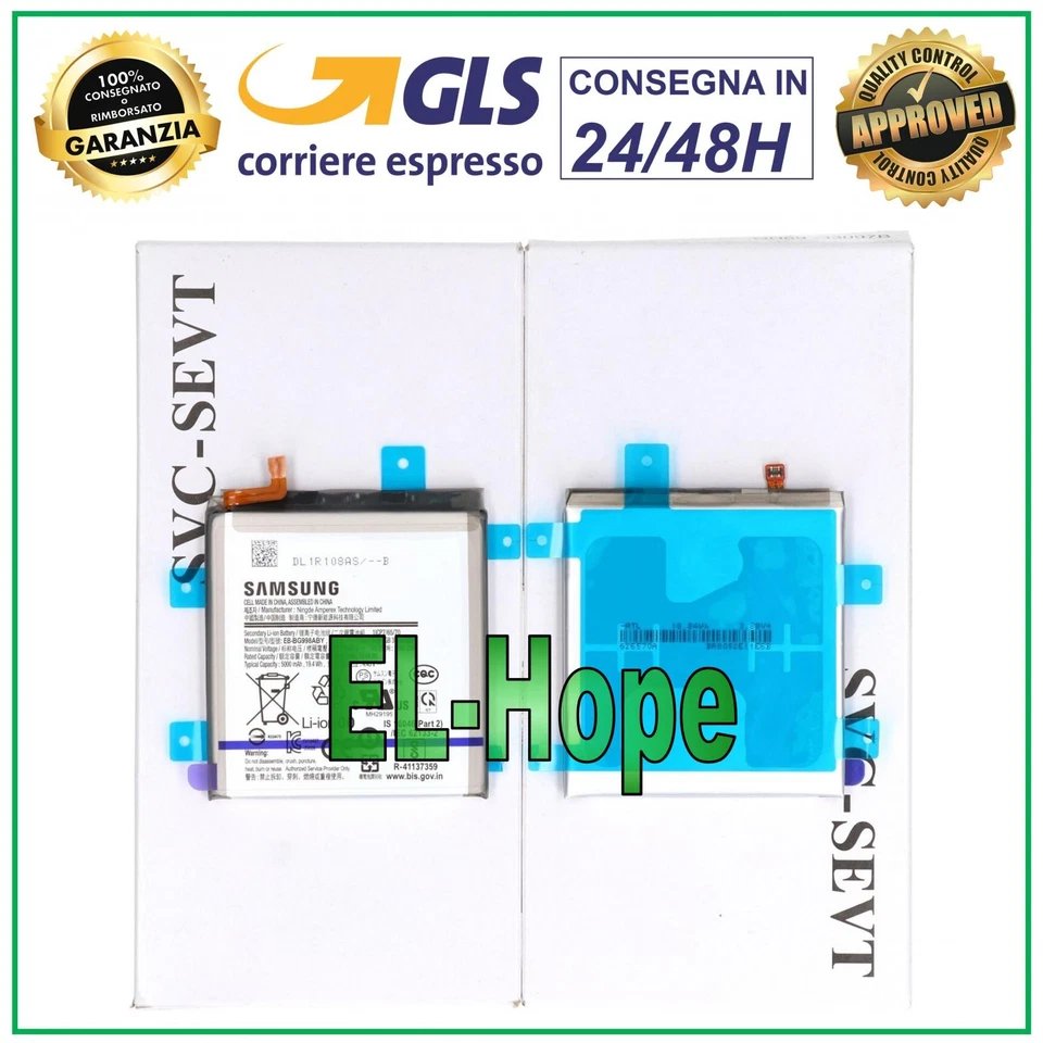 BATTERIA ORIGINALE SERVICE SAMSUNG GALAXY S21 ULTRA SM-G998 EB-BG998ABY 5000 mAh