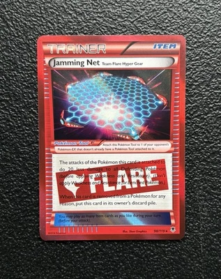 Pokémon TCG - Jamming Net 98/119 - Full Art Holo Rare - Phantom Forces *NM/LP - Image 1 of 2
