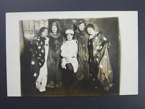 Women Dressed For New Years Party? Costumes Stars Real Photo Postcard Jan 1913 - Picture 1 of 2