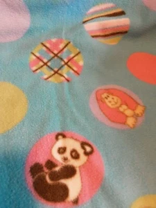 Handmade Animals In Circles 70 L X 60 W Multicolor - Picture 1 of 4