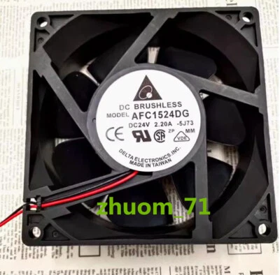 1PC Delta AFC1524DG 15CM 24V 2.20A 15050 high wind inverter cooling fan - Image 1 of 4