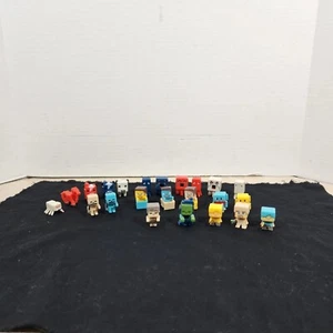 Lot of 23 Minecraft Mini Figures Mushroom Cows Skelton Dog Spider Alex w/ Sword  - Picture 1 of 24