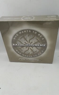 Who Wants to Be a Millionaire Gold 2004 Edition Board Game NEW & SEALED - Image 1 of 4