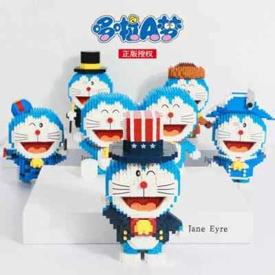 DORAEMON X BALODY "AROUND THE WORLD" BUILDING BLOCKS NANO BLOCK BRICKS TOY - BEE - Image 1 of 4