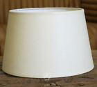 Lampenschirm weiß konisch zulaufend Tischlampe Tischleuchte Wandleuchte elegant