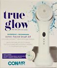 Conair True Glow Sonic Facial Brush Kit Waterproof Rechargeable NEW